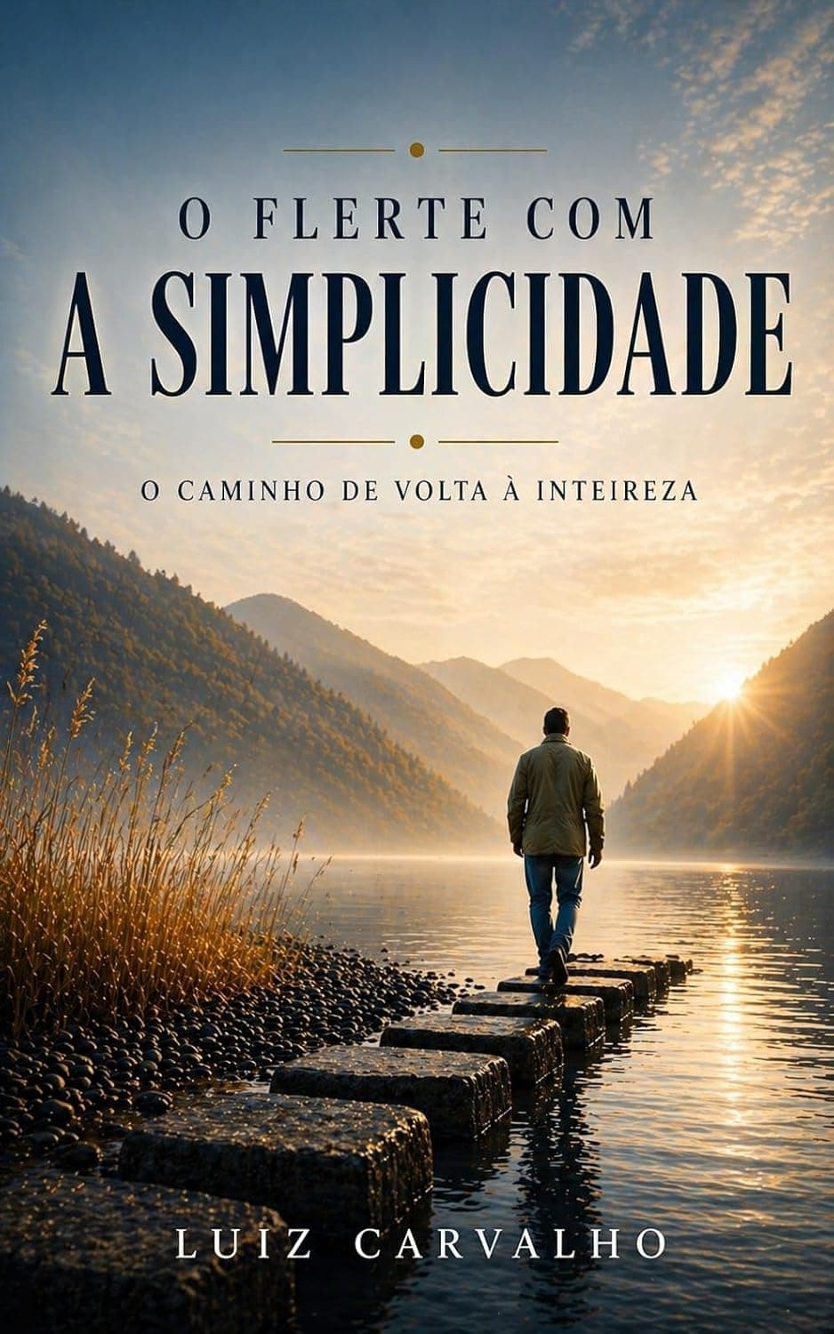 Capa do livro O flerte com a simplicidade